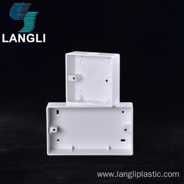 Electrical Pvc Junction Box Square PVC Pattress Box